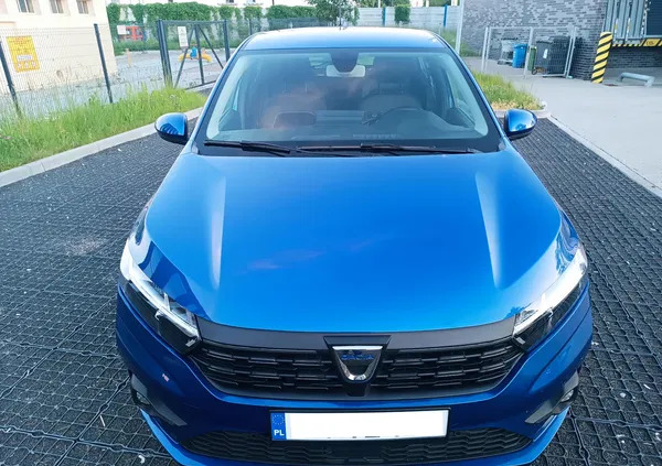 kujawsko-pomorskie Dacia Sandero cena 43900 przebieg: 141500, rok produkcji 2021 z Kraków